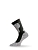 Носки Lasting ILB 900, coolmax+nylon, серые с черными вставками, размер M (ILB900-M)